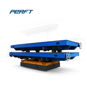 20 टन टैकलेस ट्रांसफर कार्50 टन/मेकेनम व्हील स्टीटलेस ट्रेलर/मोटर चालित ट्रॉली - Product Image 6