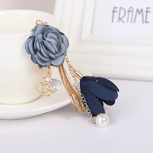 Llavero Personalizado con Dije de Corazón Rosa, Moderno, Metálico, con Esmalte, Lazo de Flores, Bonito Anillo para Llaves, Recuerdo para Mujeres y Niñas - Product Image 6
