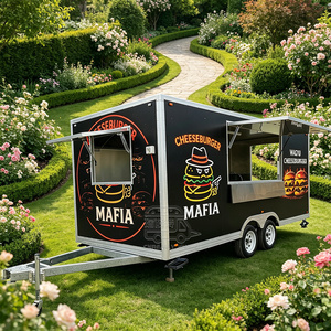 Commercial Grade Waffle Trailer Premium Food Truck CE Ice Cream Cart - Product Image 4