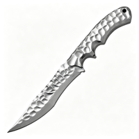 Couteau à lame fixe en acier inoxydable Full Tang, style Ice, outil utilitaire tranchant, pour camping en extérieur, découpe sur le terrain, portable, usage domestique, OEM