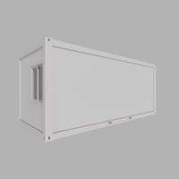 DAC Tiny House Modulaire Démontable de Luxe à Structure en Acier avec Design Moderne Écologique pour Salon et Bureau