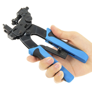 Connecteurs F/BNC/RCA RG59 RG6 Technique de serrage par bâton <span class=keywords><strong>Pince</strong></span> <span class=keywords><strong>à</strong></span> sertir <span class=keywords><strong>pour</strong></span> <span class=keywords><strong>câble</strong></span> <span class=keywords><strong>coaxial</strong></span> Outil de sertissage par <span class=keywords><strong>compression</strong></span> <span class=keywords><strong>coaxial</strong></span> - Product Image 4