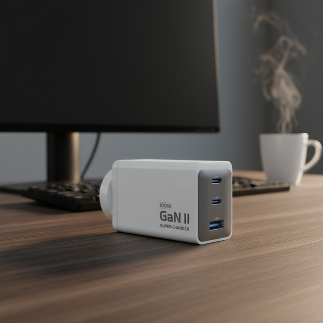 KYT 100w Eu Pd Usb Type c Gan Fast Desktop Smart Charger Power Adapter