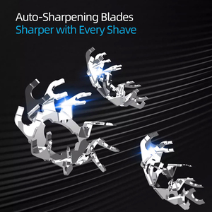 Японская технология, портативная электробритва для мужчин, с тройным лезвием, с батарейным питанием для бритья лица и бороды для домашнего автомобиля/гаража - Product Image 4