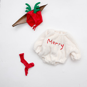 Collezione Esclusiva Transfrontaliera 2025 Autunno Inverno per Neonati, Tutina Natalizia per Neonati, Tutina a Maniche Lunghe, Pagliaccetto Autunno Inverno - Product Image 6