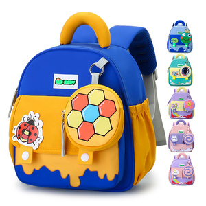 Zaino per bambini <span class=keywords><strong>impermeabile</strong></span> con stampa cartone animato, nuovo design 2025, alla moda, in nylon, piccolo zaino scolastico per la scuola materna - Product Image 1