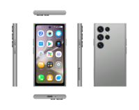 Mini Teléfono Android Compacto con Pantalla HD de 4 Pulgadas, Doble SIM, Tipo-C, Reconocimiento Facial, Idiomas de Funcionamiento Francés y Alemán, Desbloqueado