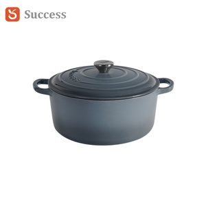 <span class=keywords><strong>Cocotte</strong></span> en fonte <span class=keywords><strong>émaillé</strong></span>e avec couvercle, robuste, compatible induction, prête pour le <span class=keywords><strong>four</strong></span>, vente en gros usine OEM - Product Image 6