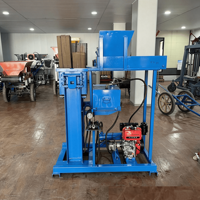Machine à fabriquer des briques d'argile hydraulique à entraînement diesel, la plus vendue en Libéria, économe en énergie et respectueuse de l'environnement