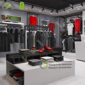 Expositor <span class=keywords><strong>de</strong></span> zapatos y estante <span class=keywords><strong>de</strong></span> exhibición <span class=keywords><strong>de</strong></span> <span class=keywords><strong>ropa</strong></span> al por menor <span class=keywords><strong>de</strong></span> madera para tienda <span class=keywords><strong>de</strong></span> <span class=keywords><strong>ropa</strong></span> - Product Image 4