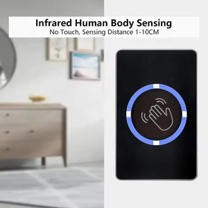 इन्फ्रारेड सेंसर डोर एक्जिट बटन वाई-फाई, एक्सेस कंट्रोल सिस्टम के लिए कोई टच एक्जिट बटन डोर रिलीज नहीं - Product Image 3