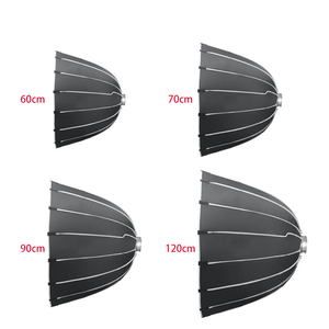 Photographie Parabolique Softbox Bowens Mount Video <span class=keywords><strong>Studio</strong></span> <span class=keywords><strong>70</strong></span> 90 120cm Softbox, avec Sac Diffuseur Grille - Product Image 3