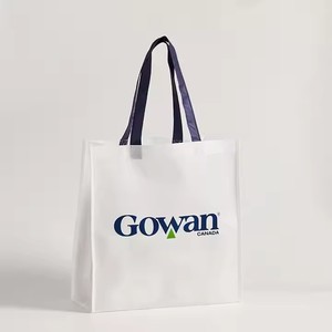 OEM/ODM Custom Tote Bag Eco-Friendly Laminated PP Woven Reusable Nylon Shopping Bag with Custom Logo and Promotional Color - Product Image 6