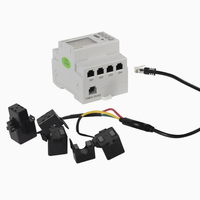Medidor de Potencia Acrel DTSD1352-4S Clase 0.5 para Riel DIN, Multicircuito, Análisis de Armónicos 2-31, Comunicación RS485, Entrada CT