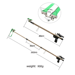 Súng cao su công suất cao mới Súng cao su săn bắn có thể thu vào được Súng cao su cần dài - Product Image 2