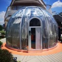 Personnalisable Resort Glamping Amovible Camping Extérieur Polycarbonate Transparent Étoile Bulle Maison 360 Degrés Hôtel Dôme Tentes