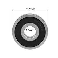 Rodamiento 6301-2RS Rodamientos Rígidos de Bolas de Ranura Profunda 12*37*12mm 63012rs 6301 para Motocicleta de 2 y 3 Ruedas