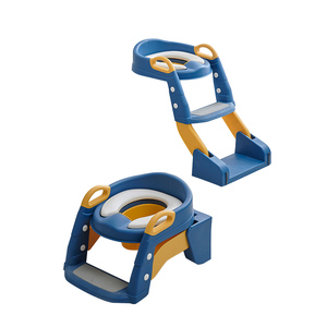 Attrezzo portatile per bambini Pee Trainer per allenamento pieghevole 3-in-1 <span class=keywords><strong>vasino</strong></span> con scala per bambini orinatoio - Product Image 2