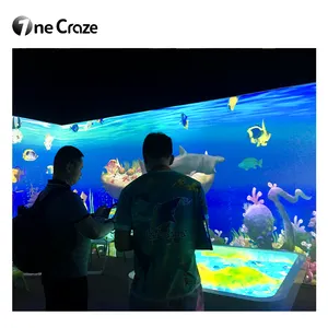 Fun Drawing Touch Screen Wall Interactive Projection Games Projector Kids Educational Games AR Magic Painting