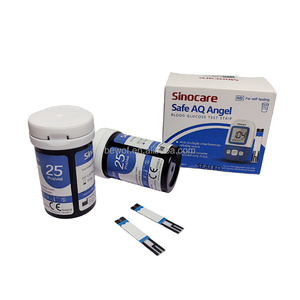 Tiras Reactivas para <span class=keywords><strong>Medidor</strong></span> <span class=keywords><strong>de</strong></span> <span class=keywords><strong>Glucosa</strong></span> <span class=keywords><strong>Sinocare</strong></span> Safe AQ Angel - Product Image 3