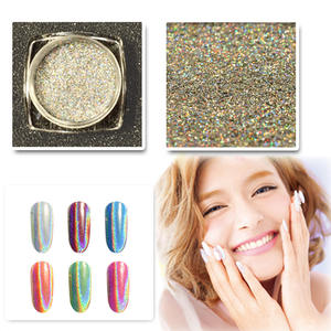 <span class=keywords><strong>ผง</strong></span>สีเงินเล<span class=keywords><strong>เซ</strong></span>อร์เคลือบด้วยไฟฟ้าเจ็ดสีสำหรับทาสีเล็บแบบ DIY - Product Image 2