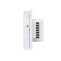 Thermostat de chauffage intelligent Wifi Tuya Smart Life, design moderne, fonctionnalités flexibles, tension 230v pour les hôtels