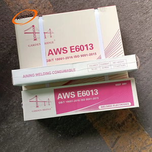 Fabrieksgecustomizeerde Aining merk koolstofstalen las-elektroden <span class=keywords><strong>AWS</strong></span> E6013 lasstaaf 2,5 mm 3 jaar garantie voor koper en roestvrij staal - Product Image 1
