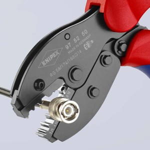 Pelacables Knipex Preciforce 97 52 50 de acero inoxidable de grado industrial fabricado en Alemania - Product Image 1