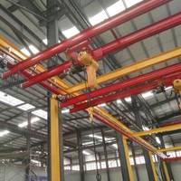 Fournisseur de système de grue de pont aérien léger autoportant de monorail flexible de faisceau de 1000 kg / 2 tonnes