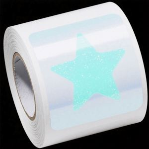 Autocollants adhésifs en PVC de luxe pour parfums, conception personnalisée, étiquettes cosmétiques en vinyle blanc, emballage imperméable, vente en gros - Product Image 1