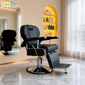 Équipement de salon de beauté en gros <span class=keywords><strong>à</strong></span> prix abordable, fauteuils de coiffeur, chaises de barbier pour salon de coiffure / chaises de barbier <span class=keywords><strong>à</strong></span> l'ancienne - Product Image 1