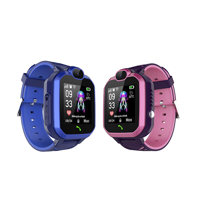 Smart Kids GPS Positioning Telephone Watch with SIM Card Waterproof IP67 Compass Camera-FitCloudPro