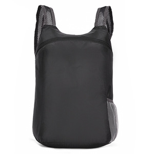 Ultralight Foldable Backpack 13 Inches Adjustable Shoulders Outdoor Hiking Travel Bag Unisex Lightweight Breathable Solid Color - Product Image 2