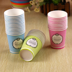 Vasos de Papel de Color Sólido Hechos a Mano, Vasos Desechables para Niños, Manualidades de Jardín de Infancia, Decoración para Fiestas de Cumpleaños y Navidad - Product Image 6