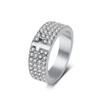 Maßgefertigter Retro Ägyptischer Hieroglyphen-Symbol Edelstahl Breiter Ring Vintage Goldplattiert Herren Schmuck Geschenk Großhandel