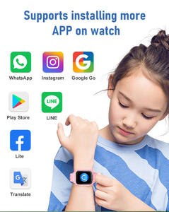 Montre connectée pour enfants 2025 D38-X1 pour garçons, Android 1 Go + 8 Go, carte SIM 4G, GPS, LBS, Wifi, appel vidéo, boussole, montre intelligente pour enfant IP67 - Product Image 5