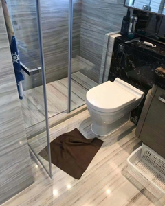 क्रिस्टल लकड़ी के अनाज संगमरमर प्राकृतिक गर्म ग्रे वॉटरप्रूफ सजावट के लिए होटल लॉबी विला लिविंग रूम बाथरूम आउटडोर दीवार फर्श - Product Image 5