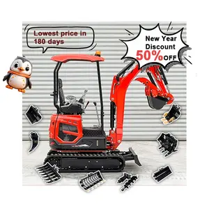 NEW 2024 Excavator Machine Mini Excavator 1.8 Ton Digger Machinery With Cheap Price For Sale