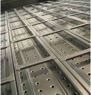 Construction aluminum <strong>6m</strong> cuplock <strong>scaffolding</strong> system toe <strong>board</strong> for sale laminated metal plank - Product Image 5
