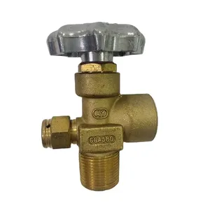 Válvula de Cilindro de Oxígeno CGA580 de Alta Calidad en Oferta - Product Image 1