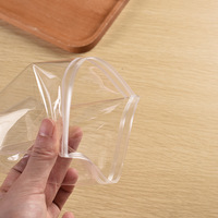 Sacs refermables en PVC transparent, pochettes de rangement compressibles, emballage pour bijoux, montres, lunettes, boucles d'oreilles, bagues