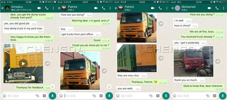 Tipper Lorries Feedback