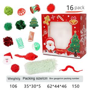 Оптовая Продажа Новый питомец кошка рождественские игрушки набор для Рождества - Product Image 6