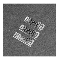 Autocollant Métallique 3D CS Personnalisé, Transfert d'Étiquette d'Impression Logo Nickel Gaufré pour Décoration Cadre Photo et Artisanat Bougie