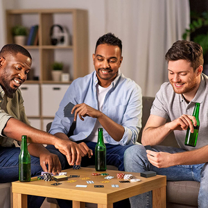 Thẻ Bài Tùy Chỉnh Chất Lượng Cao Thẻ Bài Xì Phé Nhỏ Màu Vàng Đen Nhựa Pvc Chống Nước Với Số Lượng Lớn - Product Image 4