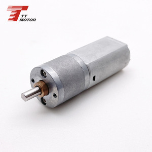 TT fabrica motores con engranajes miniatura de 12V con engranajes de acero totalmente metálicos, 30 RPM, motores con engranajes de CC de 20 mm y alta velocidad. - Product Image 1