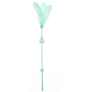 Juguete Interactivo Ecológico para Mascotas, <span class=keywords><strong>de</strong></span> Plástico con Diseño <span class=keywords><strong>de</strong></span> Dibujos Animados, con Plumas <span class=keywords><strong>de</strong></span> Hada, Palo para Gatos, Resistente a Mordeduras y Arañazos, Varilla Larga para Gatitos - Product Image 5
