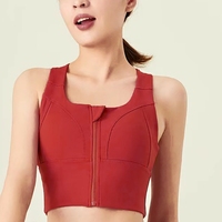 Nouveau Soutien-gorge de sport pour femme, vêtement d'extérieur, avec coussinet de poitrine élastique, pour Pilates, fitness, course à pied et yoga, été