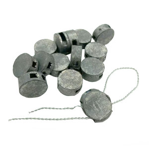 100% शुद्ध प्लंबर सांकेतिक इलेक्ट्रिक मीटर लीड सील मीटर सील उत्पाद प्रकार - Product Image 1