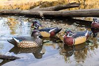 Décoy de chasse au canard canadien réaliste en mousse légère XPE/EVA gonflable personnalisable pour l'extérieur